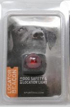 SportDOG Locator Beacon Dog Safety and Location Light - Red