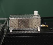 Diamond Plate Bolt-On Water Tank - 3 Gal