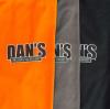 Orange, Charcoal, Black Men's T-Shirts